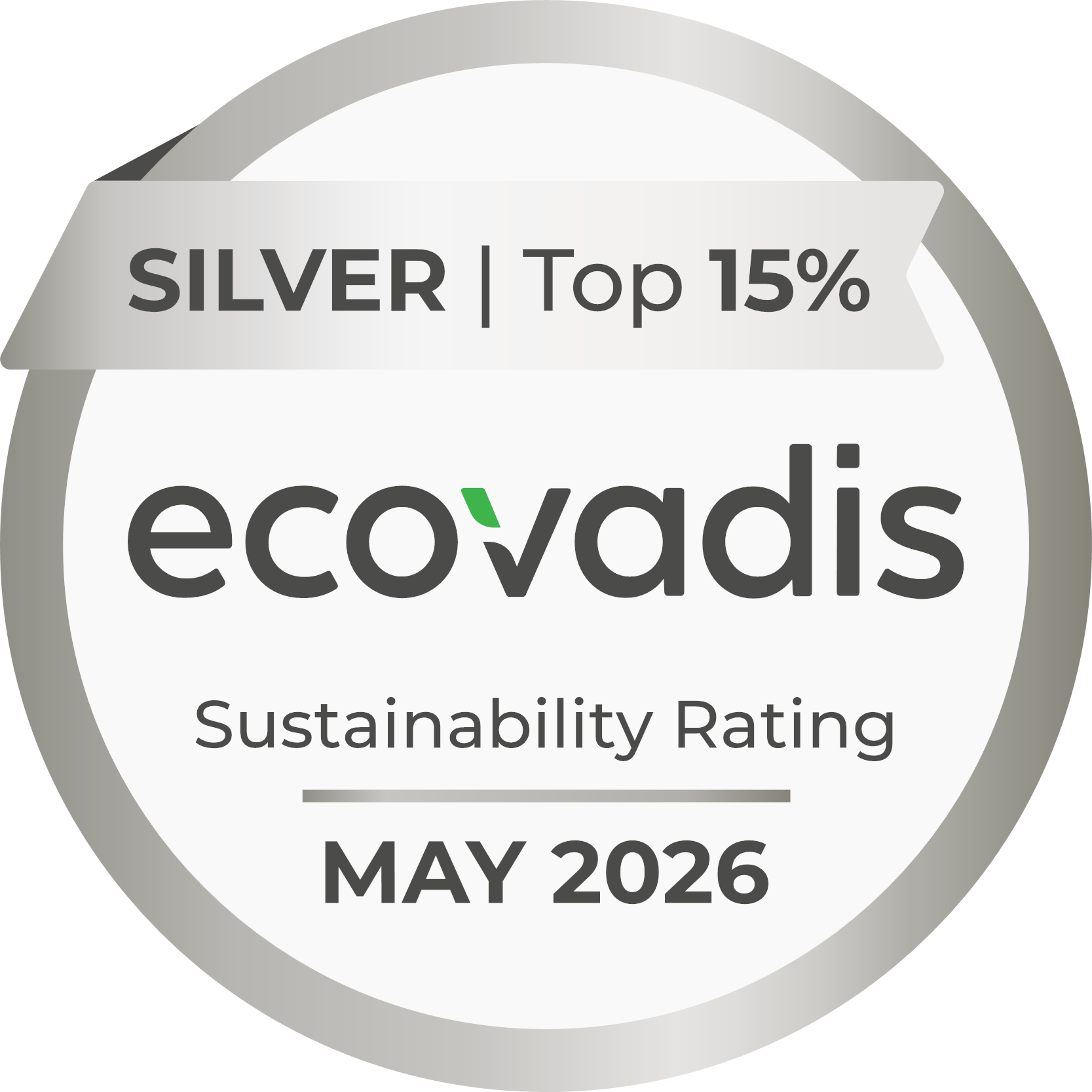 KNICHEL LOGISTICS INC ECOVADIS Silver Medal